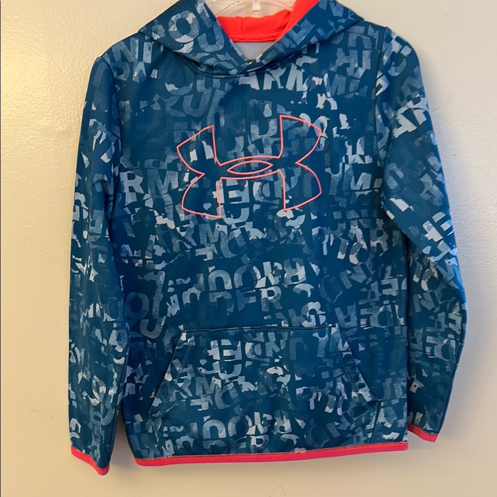 Under Armour ColdGear Red and Blue Jacket